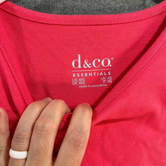 Denim & Co. Essentials Perfect Jersey Set of Three Knit Tops Size XXS - Picture 6 of 9